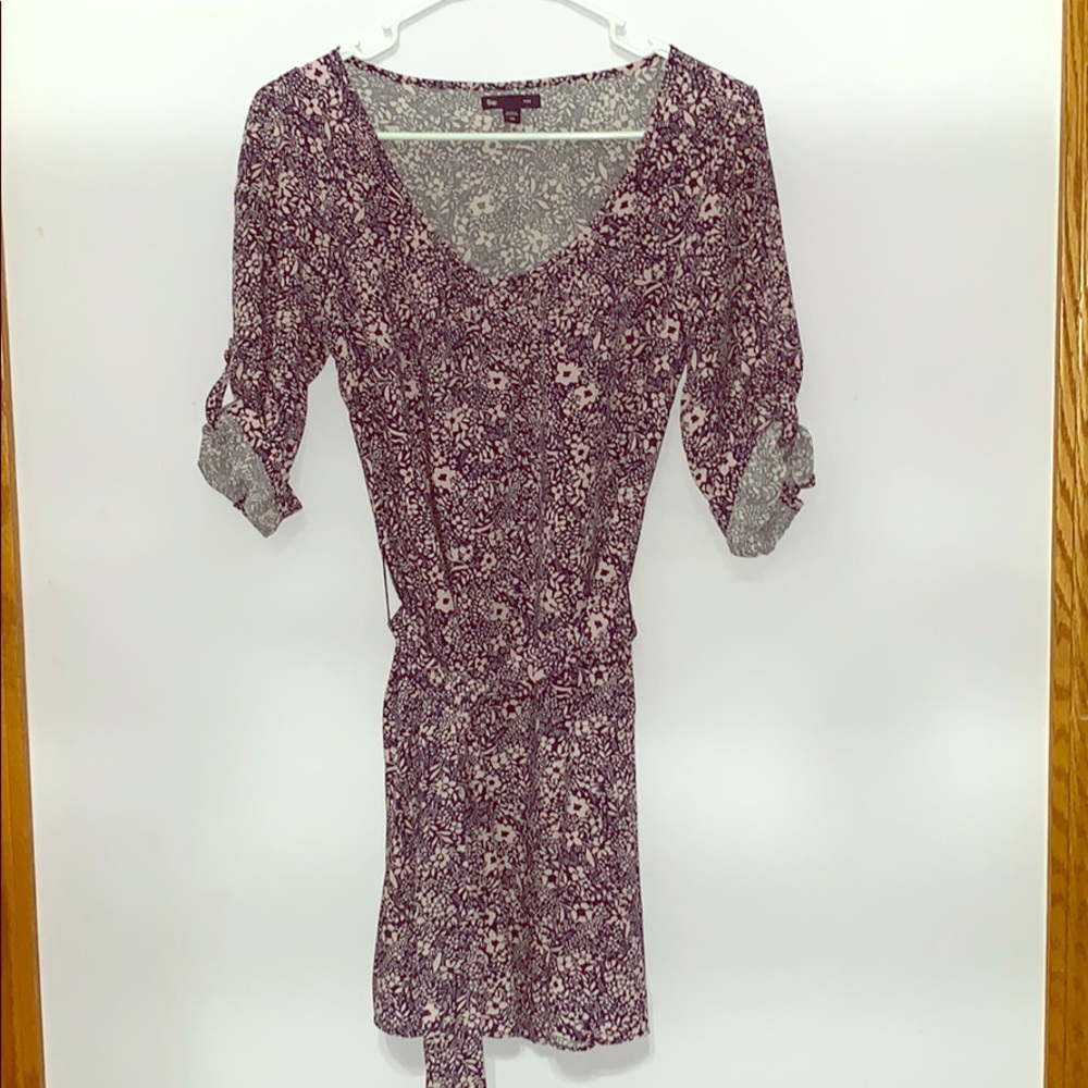 Floral Belted Tunic/Dress